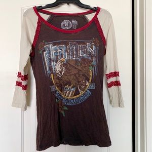 Affliction 3/4 sleeve Shirt